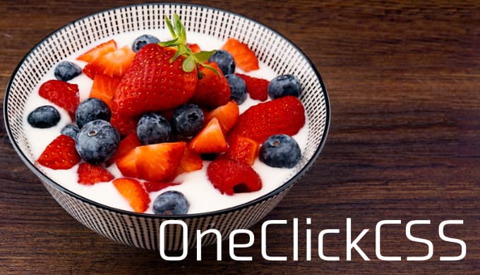 【OneClickCSS】HTMLをもとにclass名cssなどを自動生成してくれる超便利ツール